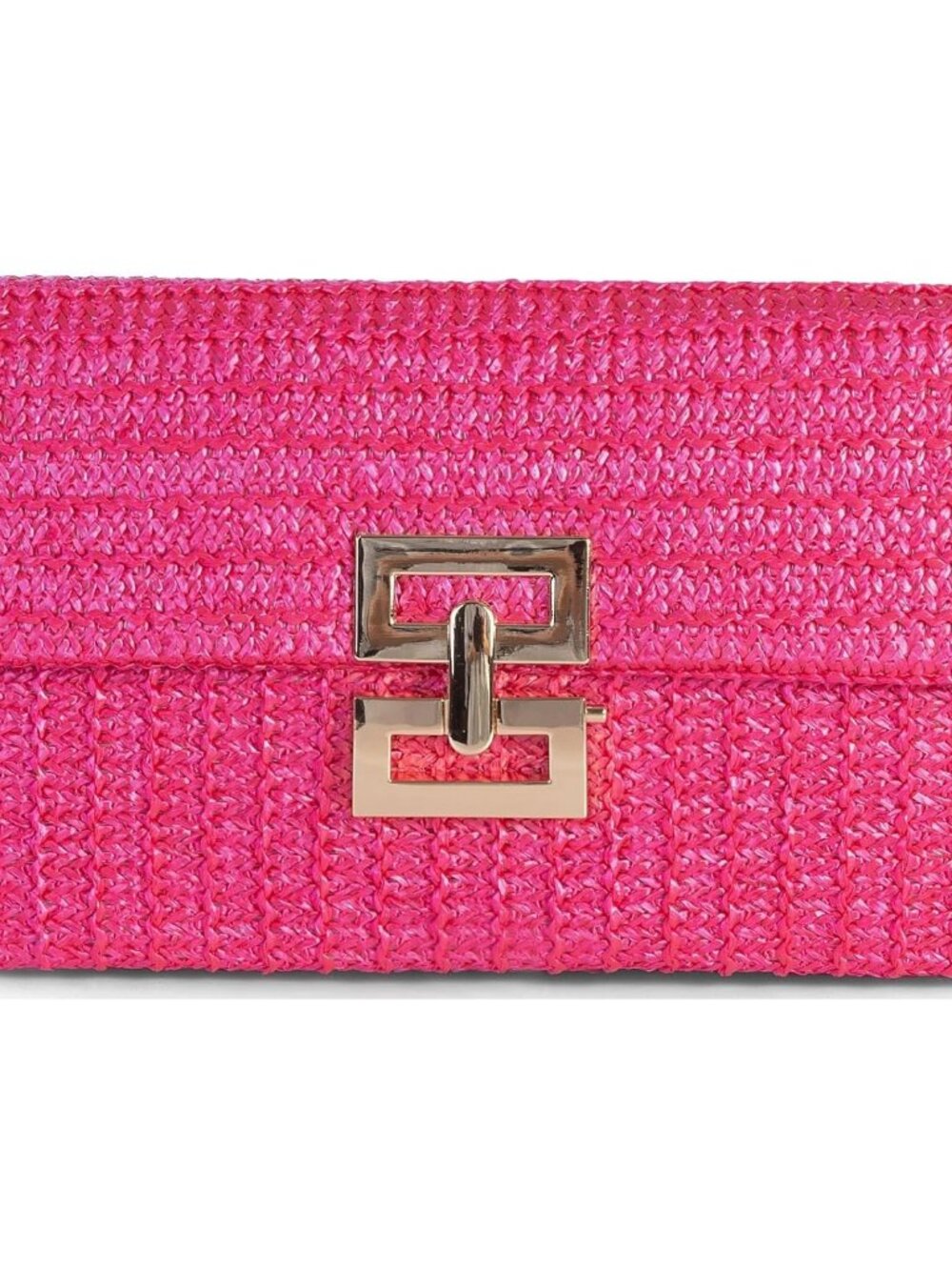 Straw Clutch Purses Women Summer Beach Handbags Boho Woven Envelope Wallet Fold